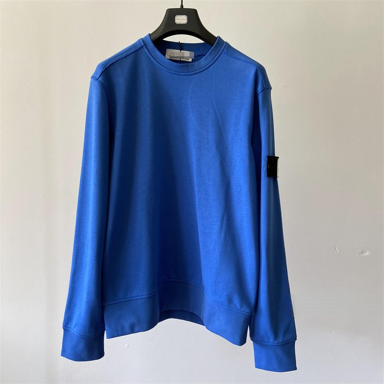 

Autumn and Winter Pullover CP Mens Sweatshirts Loose Round Neck Sports Sweater Long Sleeve Fashion Multi Color Hoodies Size -XXL, Dark green