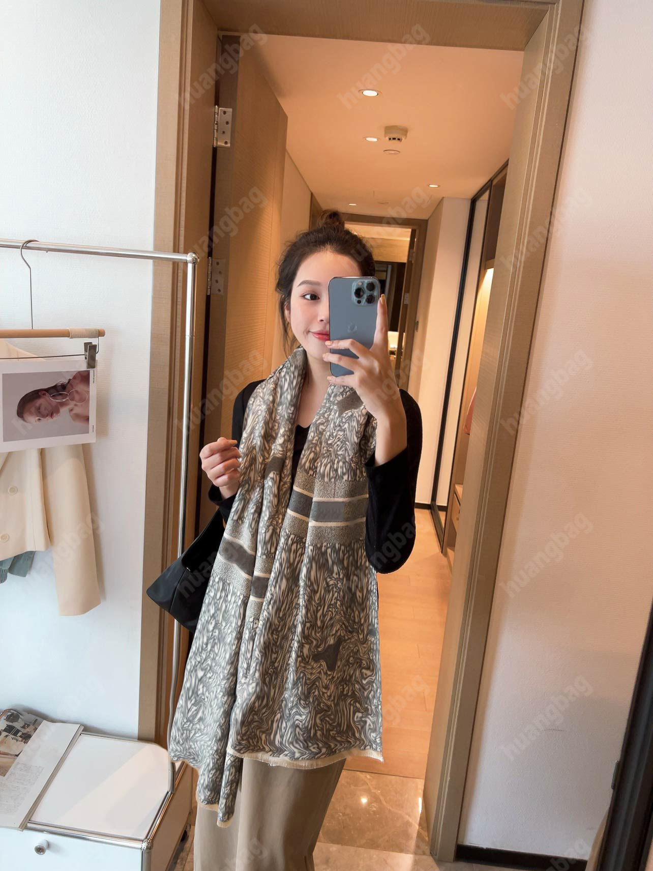 

Luxury Designer Scarfs Luxurys Scarf Women Autumn and Winter 6 Colors Classic Pashmina Lady Scarves Fashion High-grade Holiday Travel Cashmere Soft Warm