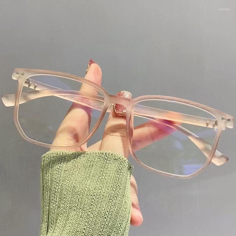 

Sunglasses Women's Wood Grain Frame Myopia Glasses Unisex Anti-blue Light Eyeglasses Ladies Retro Short-sighted Computer Eyewear