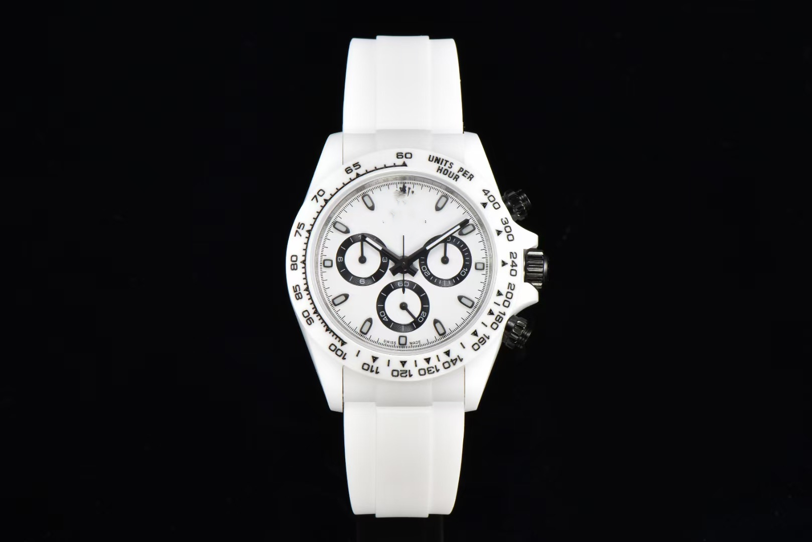 

TOP mens watch cal.7750 automatic machinery movement watches Sapphire scratch resistant glass thickness 12.4 04, Black