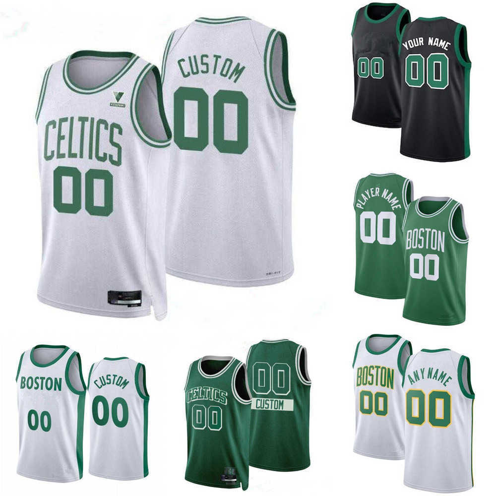 

75th Custom Men Boston''Celtics''Jersey Jayson 0 Tatum Al 42 Horford Jaylen 7 Brown Marcus 36 Smart Basketball Jerseys, Color