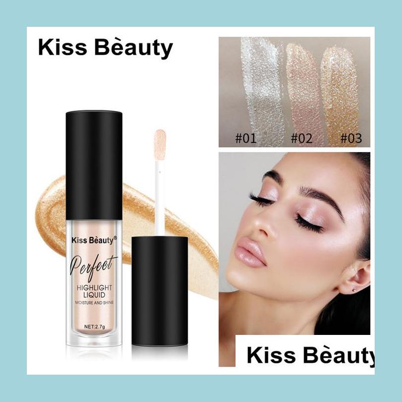 

Bronzers Highlighters Kiss Beauty Illuminator Contouring Makeup Liquid Highlighter Face Brightener Concealer Primer Bronzer Glow C Dhif5, As the pics showed