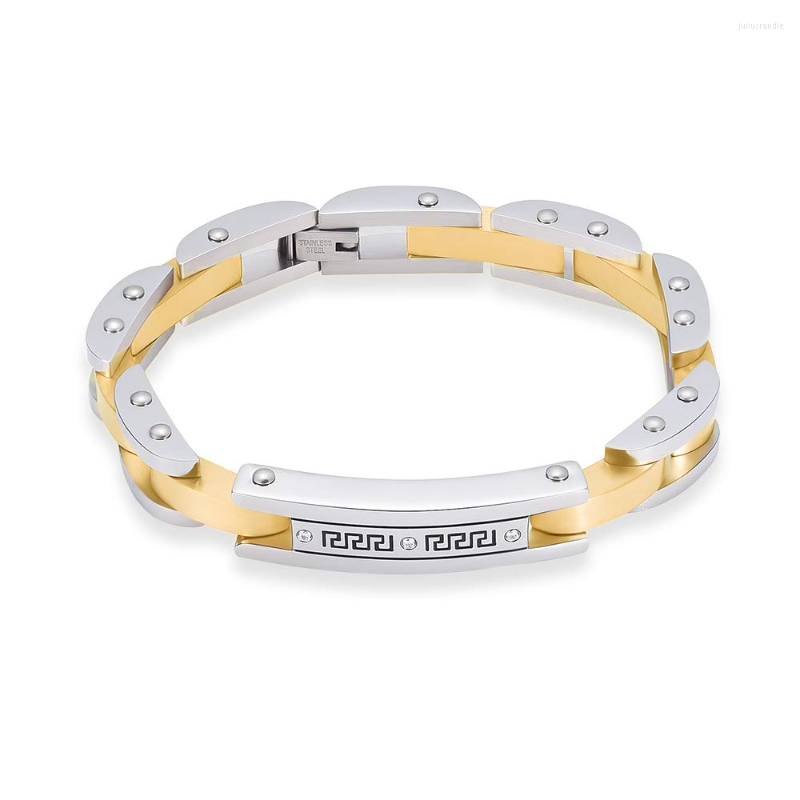 

Link Bracelets Cremation Jewelry Urn Bracelet For Ashes Women Men Cuban Memorial Keepsake Bangle