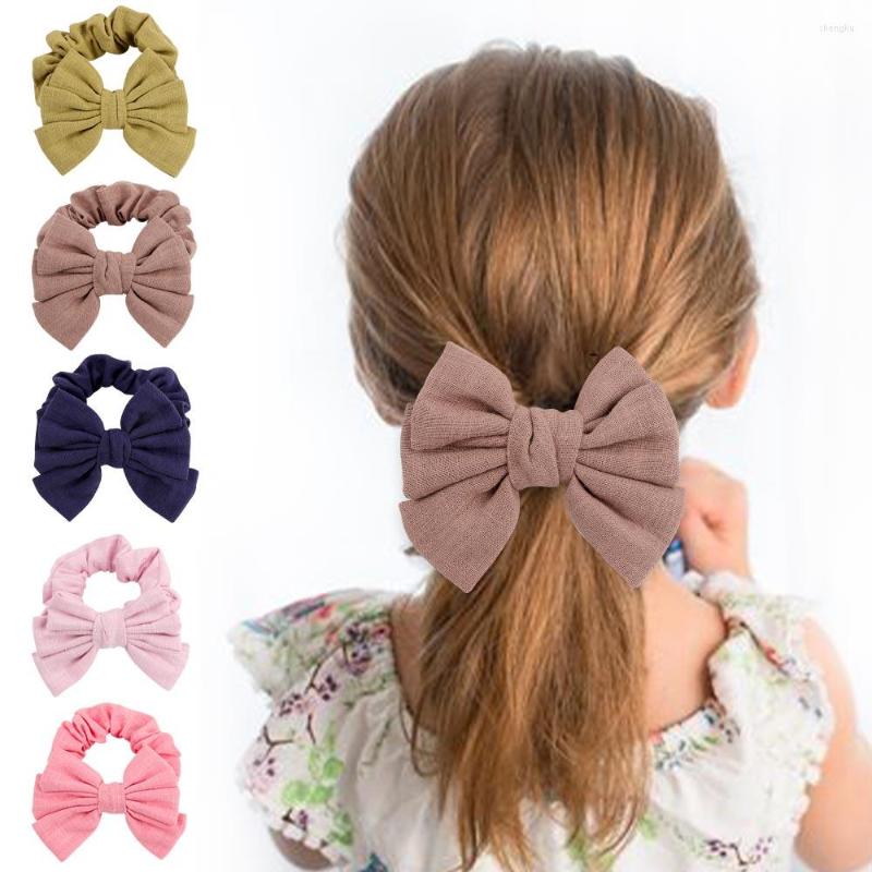 

Hair Accessories Oaoleer Girls Elastic Bands For Children Sweet Scrunchie Ponytail Holder Kids Tie Summer