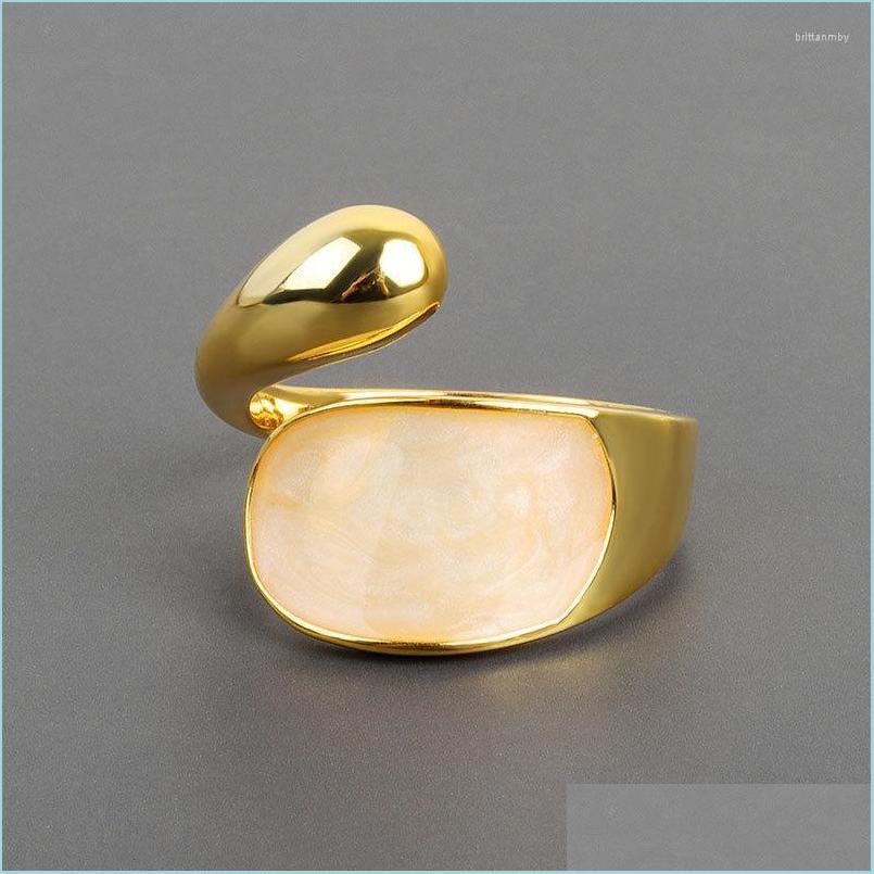 

Cluster Rings Cluster Rings 925 Sterling Sier Simple Design Hug Stone Died Opening Handmade Ring Fashion Fine Jewelrycluster Brit22 Dh4Jq