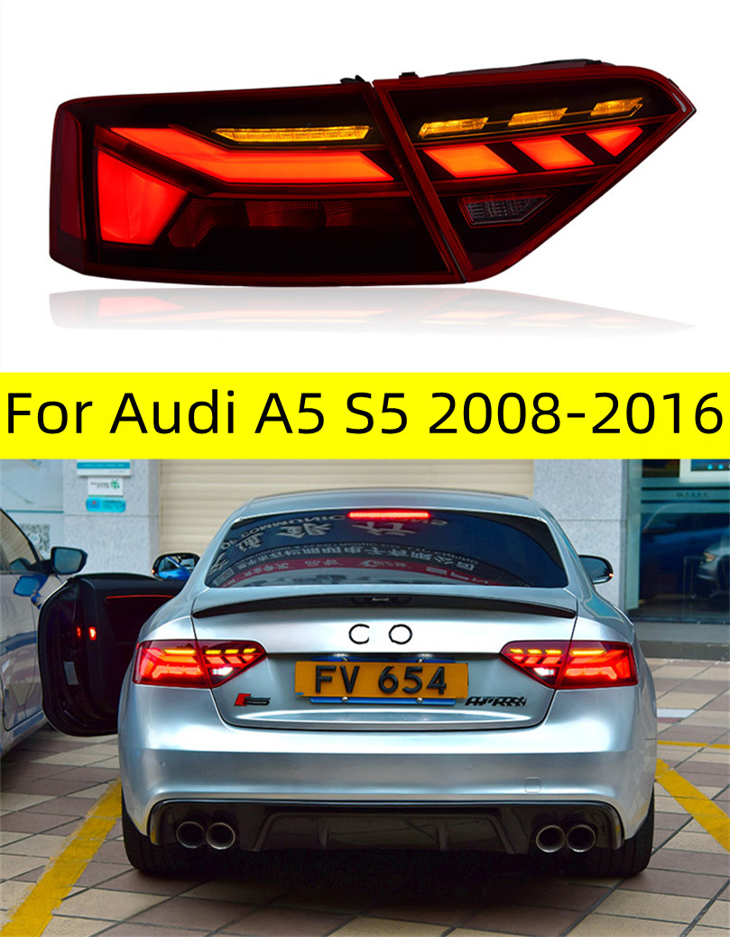 

Car Styling for Audi A5 S5 2008-2016 LED Tail Light Animation DRL Dynamic Signal Reverese Automotive Accessories