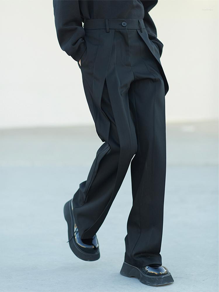 

Women' Pants 2022 Ladies Casual Suit Women With Cutting-design Full-length Elegant Slim Trousers High Quality Female Solid Loose, Black