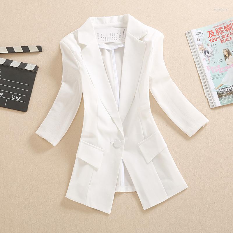 

Women's Suits Suit Jacket Female Thin Section Summer Short Paragraph Casual Wild Small Sleeves Slim Mesh Stitching