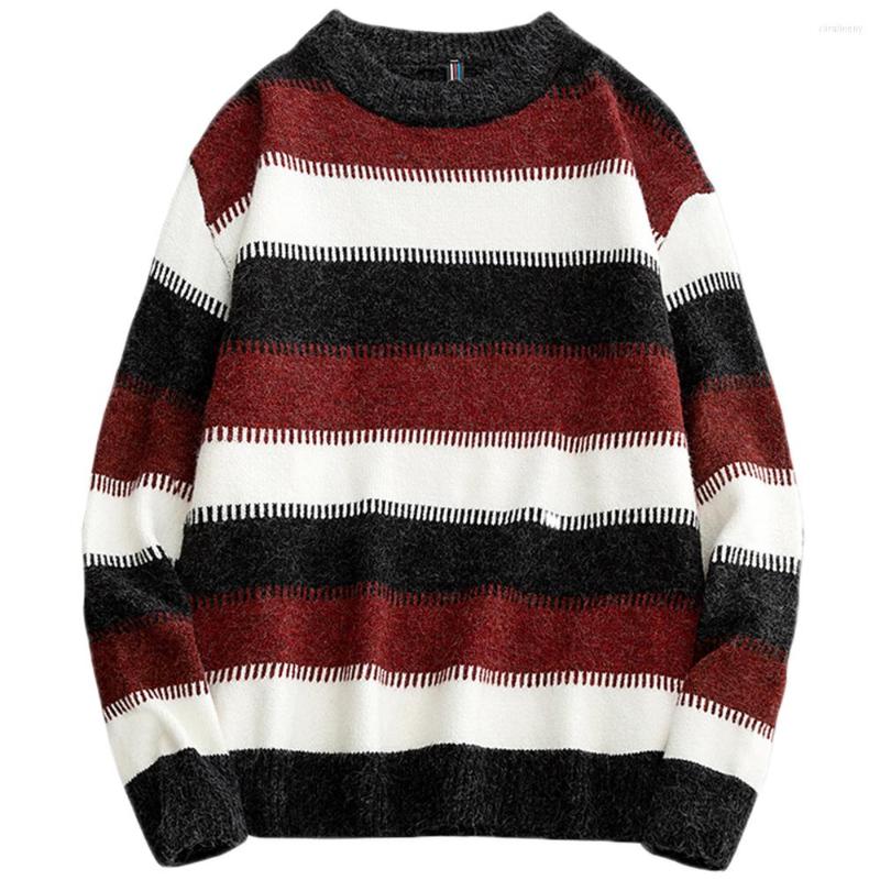 

Men's Sweaters 2022 Japanese Style Hip Hop Loose Pullover Sweater Oversized Knitted Women And Men Hipster Jersey Unisex Jumper 051, Black