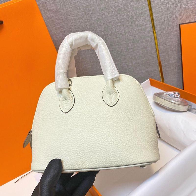 

Evening Bags 2022 Trendy Women's Shell Bag Fashion Crossbody Shoulder Luxury Designer Style Handbags Mini Bowling Purse, Black