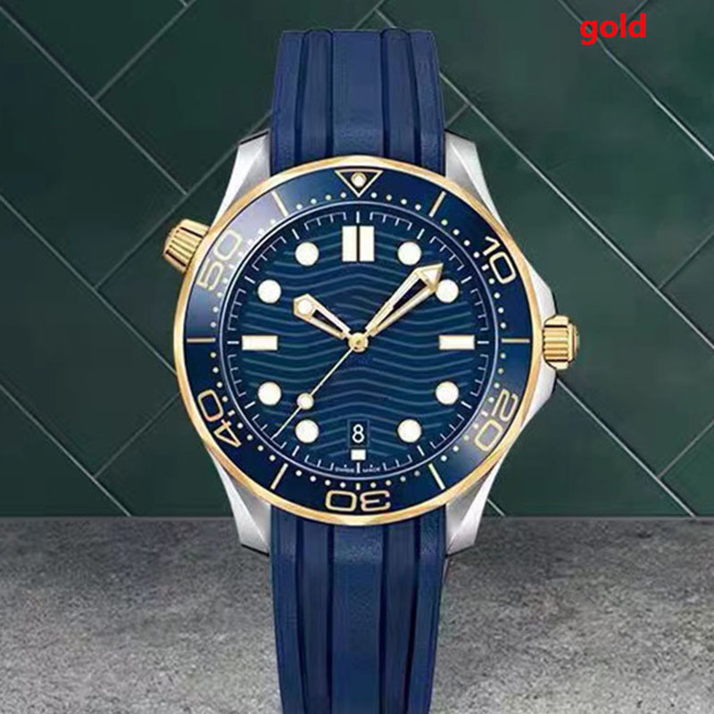 montres pour hommes faux New Dial Master montre de designer mécanique 41mm Montre-bracelet de travail Marque de luxe lumineuse Bracelet pliant mo