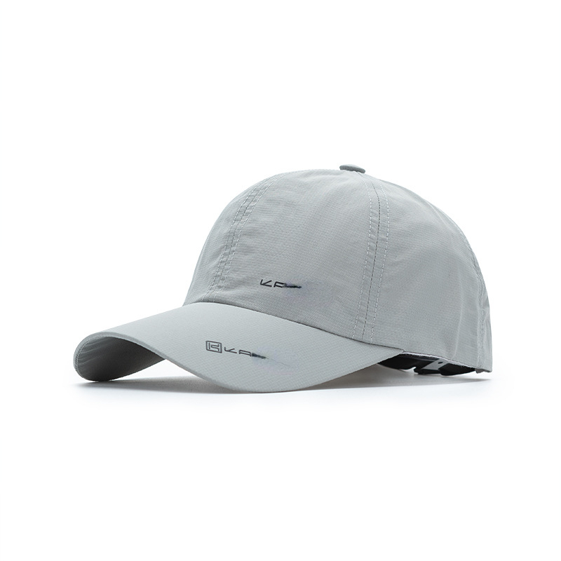 

Outdoor Hats Letter Quick Dry Baseball Shade Sun Block Damp Men's Cap, Aspic