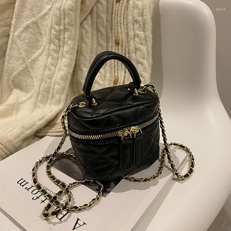

Evening Bags Women Shoulder Crossbody Tote Chain Pu Leather Fashion Luxury High Quality Small Shopping Handbags Girl Purse 6 Color, Beige