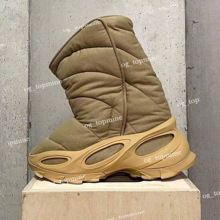 

NSLTD Designer Boots Booties Men Women Shoes Knit RNR Boot Sulfer Khaki Half Knee Thigh-High Snow Bootes Slip-on Mens Fashion Warm Winter Sneakers -47