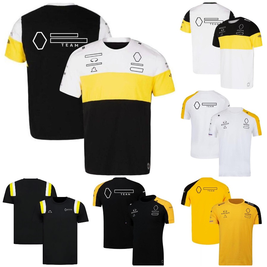 

F1 T-shirt 2021 Season Formula 1 Racing Suit Team Uniform Short Sleeves Tops Summer Car Fans Quick Dry T-shirts Motocross Jersey