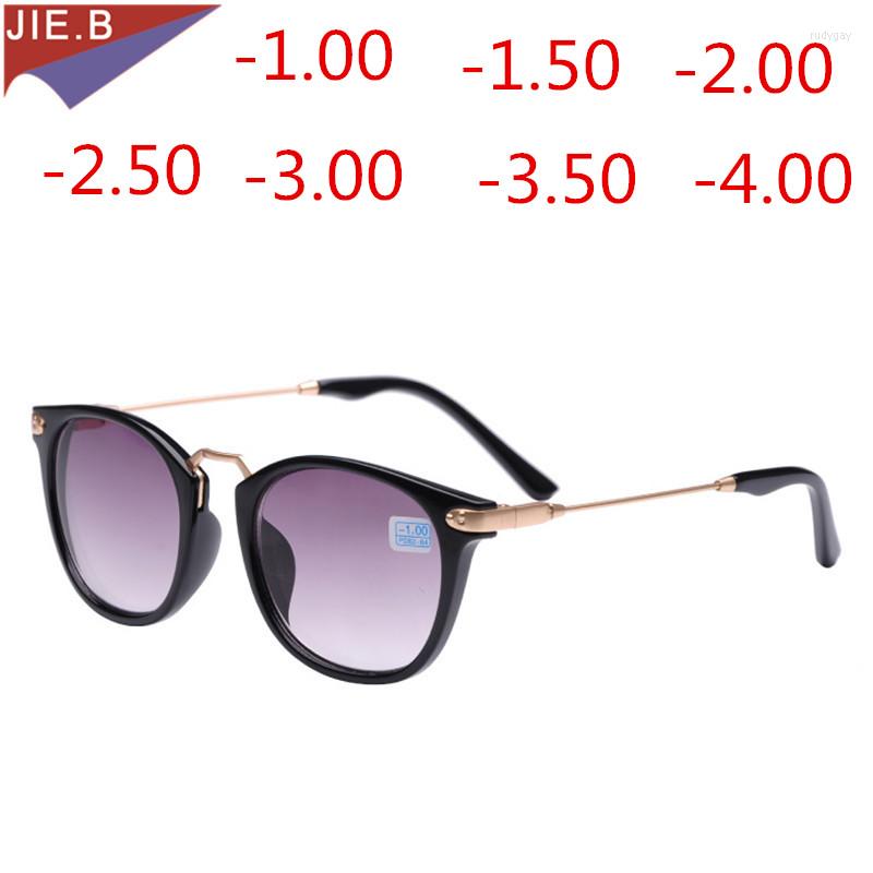 

Sunglasses Frames 2022 Fashion Myopia Finished Men Women Eyeglasses Frame With Gray Lens Sun Glasses Eyewear -1.0 To -4.0