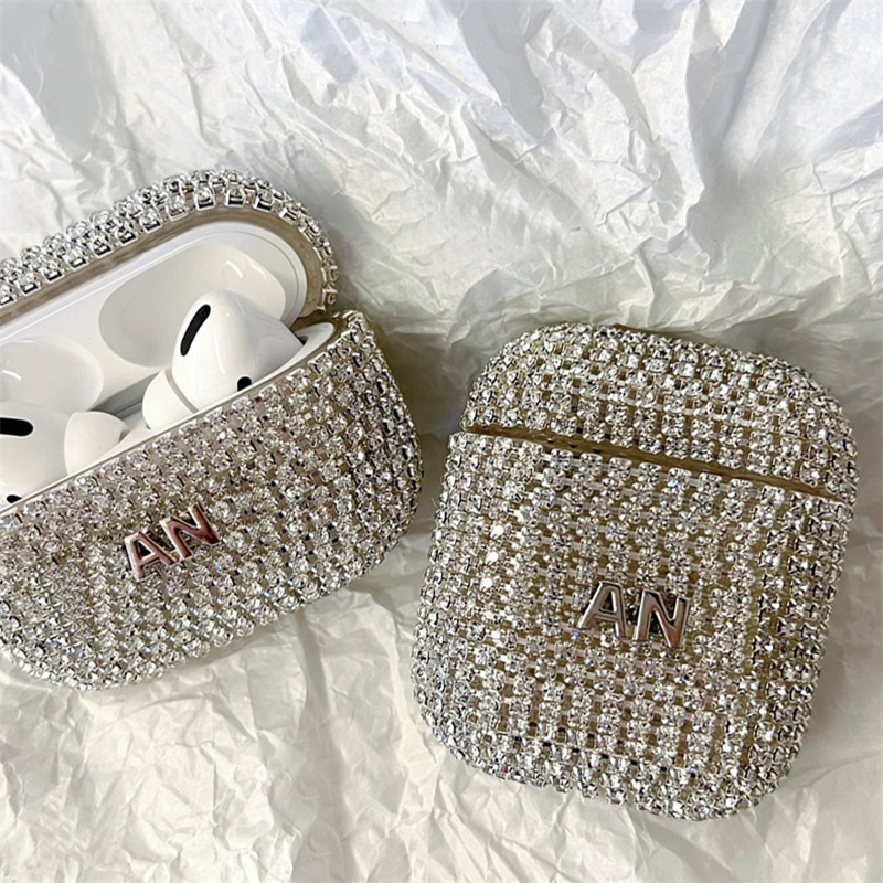 

Designer Airpods Max Headphone Case Flash Drill For Airpods Pro 2 3 1 Luxury High Quality Airpod Cases