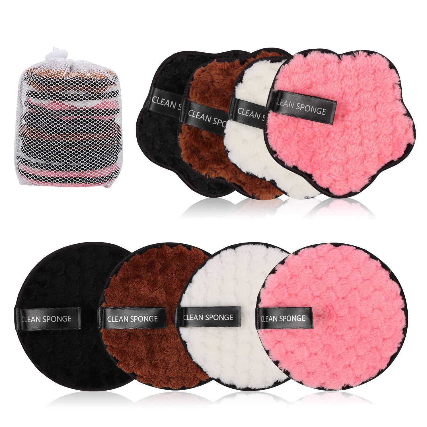 

Cotton Swabs Reusable Makeup Removing Pads Face Cleansing Christmas Gifts Eraser Cleaning Puff Soft Chemical Facial With Otg7X, Customize