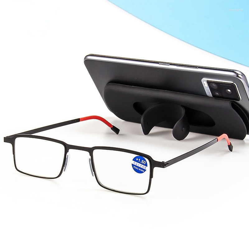 

Sunglasses Ultra-thin Reading Glasses Can Be Attached To Mobile Phone Anti-blue Light For The Elderly Presbyopia