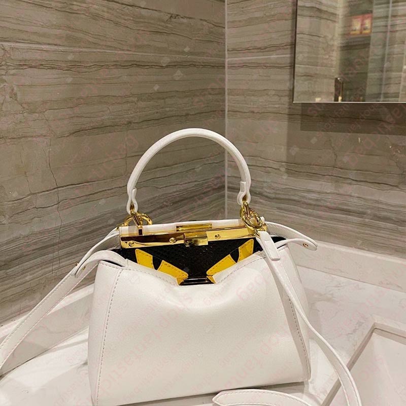 

Fashion Designer Women bag Clutch handbag tote Shoulder Cross body Satchel Hobo Luxury genuine leather F Peekaboo cat, Black