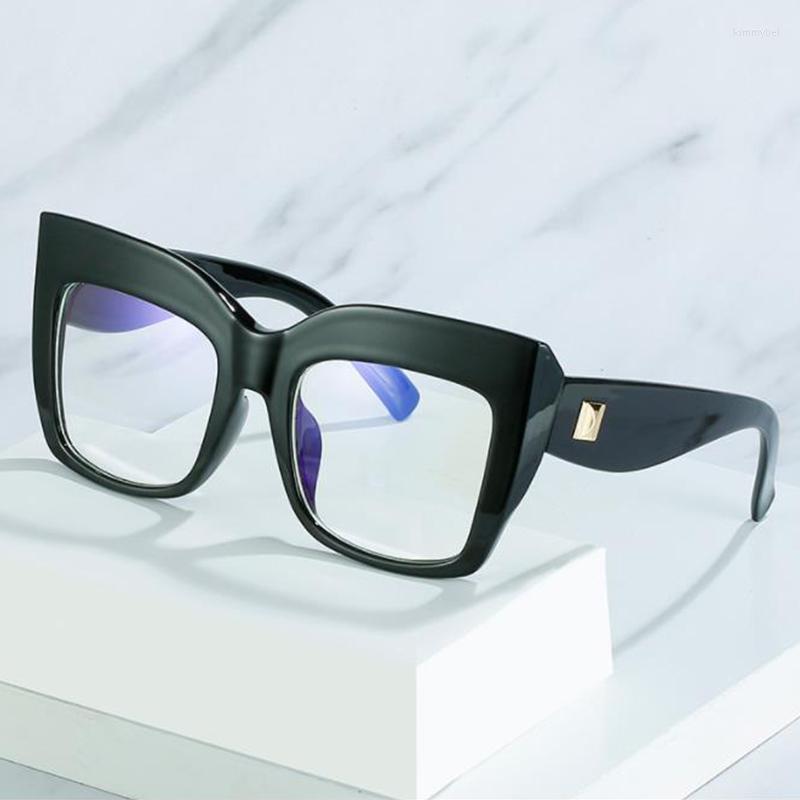 

Sunglasses Frames Glasses Frame Women Oversized Square Vintage Clear Eyeglasses For Brand Computer Eyewear