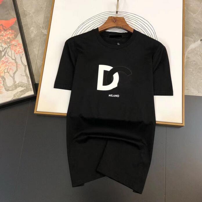 

summer men's designer t shirt suit casual men and women's T-shirt plaid printed short sleeve shirts selling high-end men hip-hop clothing. Asia M-4xl, C11