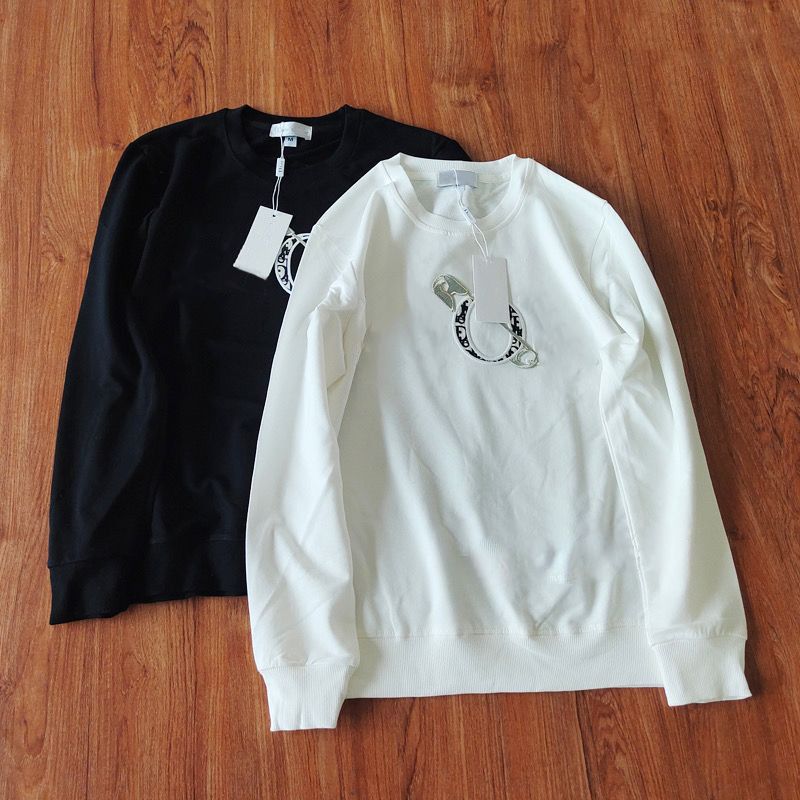 

21 Mens off black Hoodie Letter Embroidery Sweatshirt Men Women Sweater Hoodie Long Sleeve Pullover Brand Hoodies Streetwear Fashion Sweatershirt, Size chart