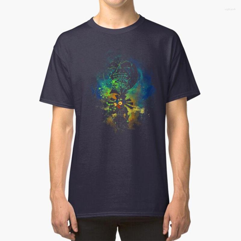 

Men' T Shirts Majora' Art T-Shirt Link Hyrule Gaming Video Games Triforce Majoras Mask Skull Kid, Purple