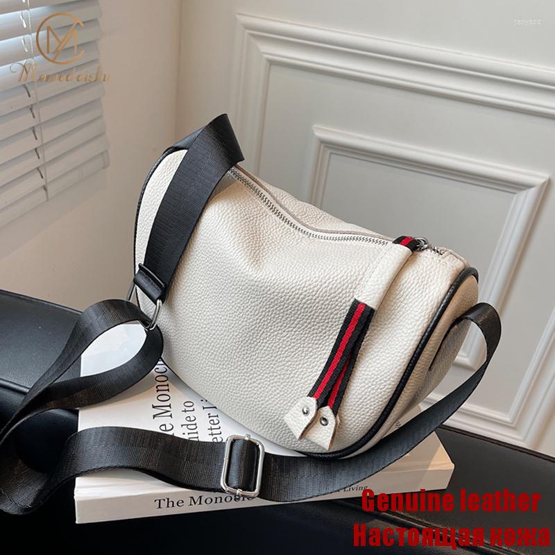 

Evening Bags 2022 Handbags Women Designer Messenger Genuine Leather Female Shoulder Ladies Luxury Handbag Black