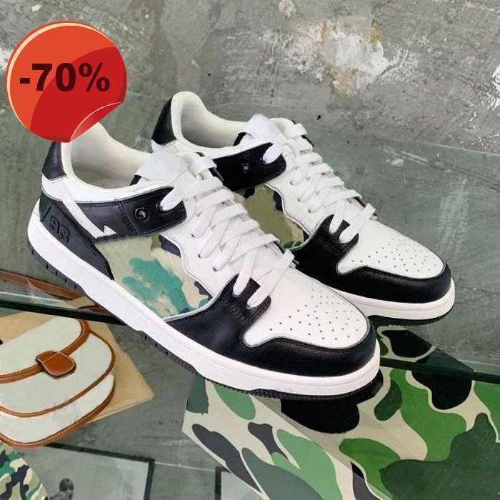 

Shoes Mens Womens Medicom Ladies Sneaker Casual Designer Platform Big A Bathing Ape Camouflage Sta Monkey Shape Stars, 19
