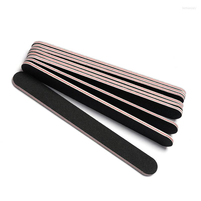 

Nail Files 10Pcs/lot Professional Black File Cushioning Polishing Block Art Manicure Sponge Frustration Tool