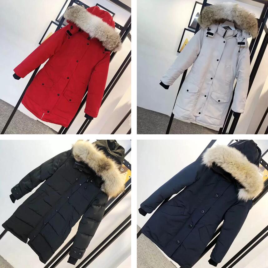 

Designer Down Goode Jacket Winter Canada Jackets Sports Mens Puffer Women Parka White Duck Windproof Parker Long Leather Goose Cap Warm Real Wolf Fur Stylish Coats