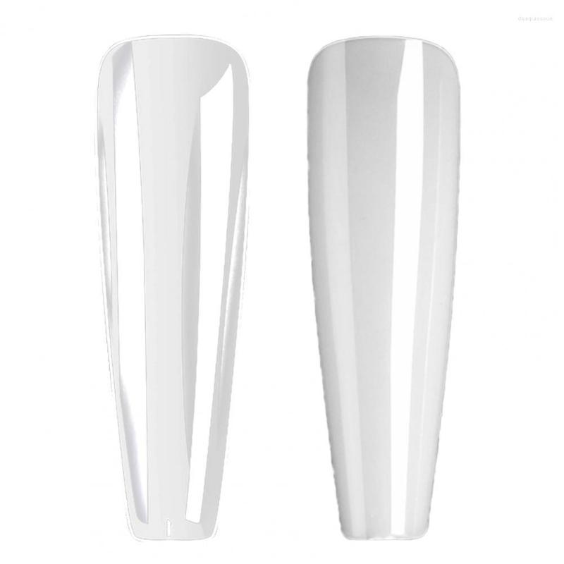 

False Nails 600Pcs Beautiful Fake Safe DIY Finger Extension Full Cover Nail Tips, Transparent
