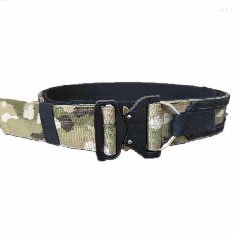 

Waist Support 2 Inch MC Tactical CS Outdoor Military Army Fighter Belt Hunting Shooter