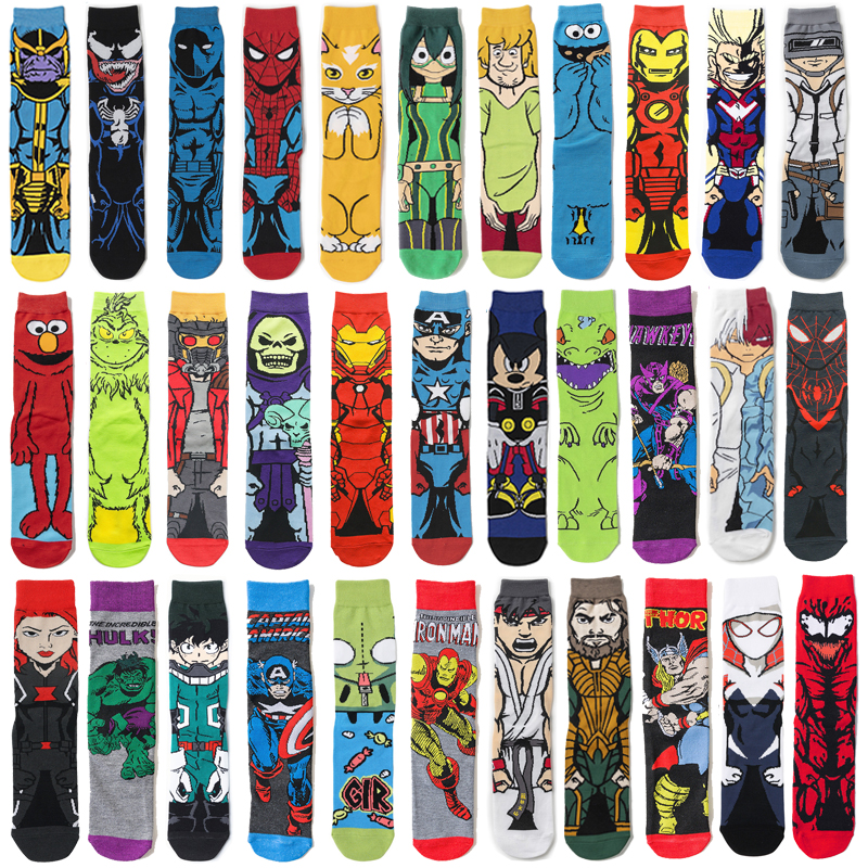 

Socks Fashion Men 39S Funny Women Personality Cartoon Skarpety High Quality Sewing Pattern Drop Delivery 2022 Smtiv, As details