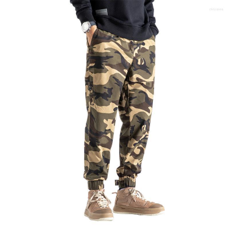 

Men' Pants 2022 Camouflage Men' Cargo Men Casual Camo Multi Pockets Military Tactical Hip Hop Joggers Streetwear Brand, Green camouflage