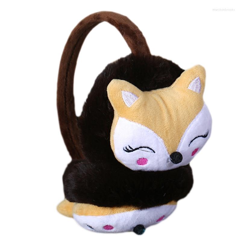 

Berets Ear Warmers For Kids Warmer Lovely Warm Muffs Women Teenager Girls Girl Fur Winter Earmuffs, Sunset red