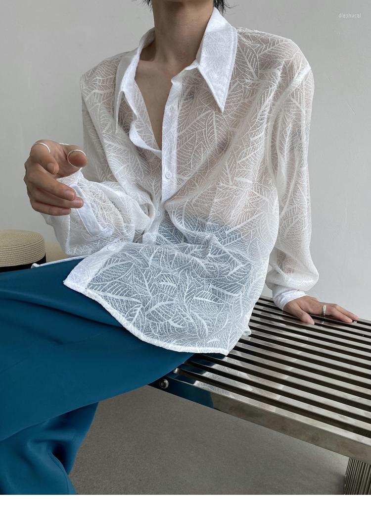 

Men' Casual Shirts Bn1523 Fashion Men' 2022 Runway Luxury European Design Party Style Clothing, Black