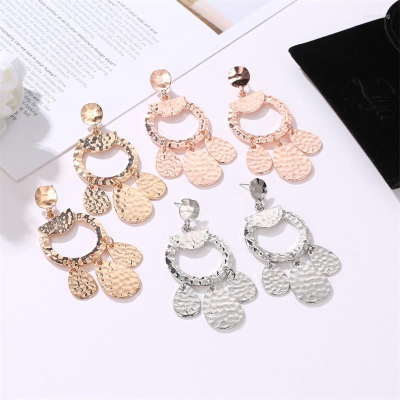 

Dangle Earrings RONGQING 12pair/lot 2022 Fashion Ethnic Style Exaggeration Geometric For Women