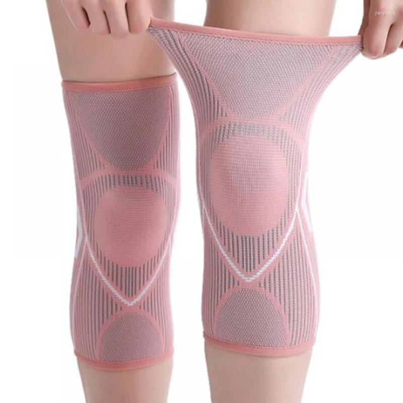 

Knee Pads 2pcs Women Men Non Slip Compression Sleeve Pad Brace Support Meniscus Tear Elastic Professional Sports For Arthritis Pain, Picture shown