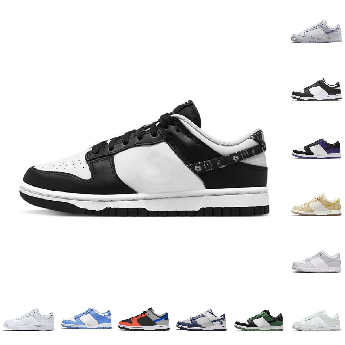 

freddy SB low Mens Women Skate Casual Shoes Chunky Grey GEORGETOWN Midas Atlas Lost UNC Coast Chicago Black White Laser Orange Trainers dunksb dunks Sneakers shoe, 19# georgetown