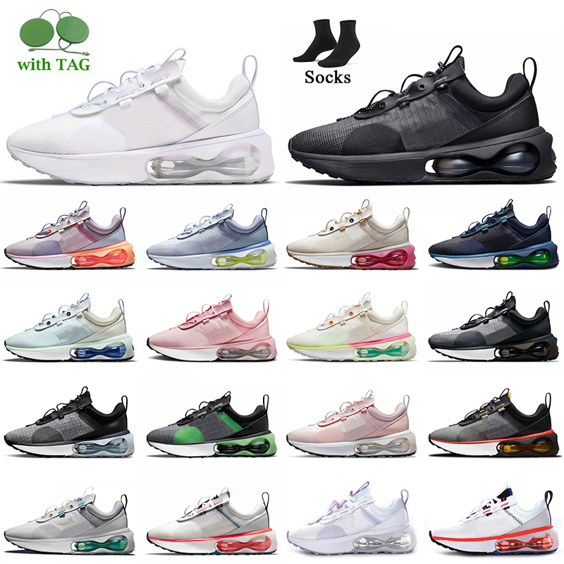 

2021 Running Shoes Fashion Jogging Sport Trainers Women Mens Obsidian Lime Glow Barely Rose Pink Green Triple Black White Pure Violet Navy Crimson Mesh Sneakers US 11, B42 obsidian lime glow 40-45