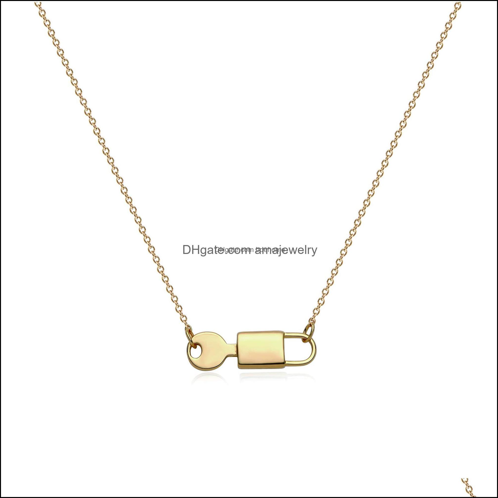 

Pendant Necklaces Pendant Necklaces Layered Chain For Women 18 Inch Gold Plated Paperclip Sier Tone Choker Necklace Rope Ball Chains Otmiz
