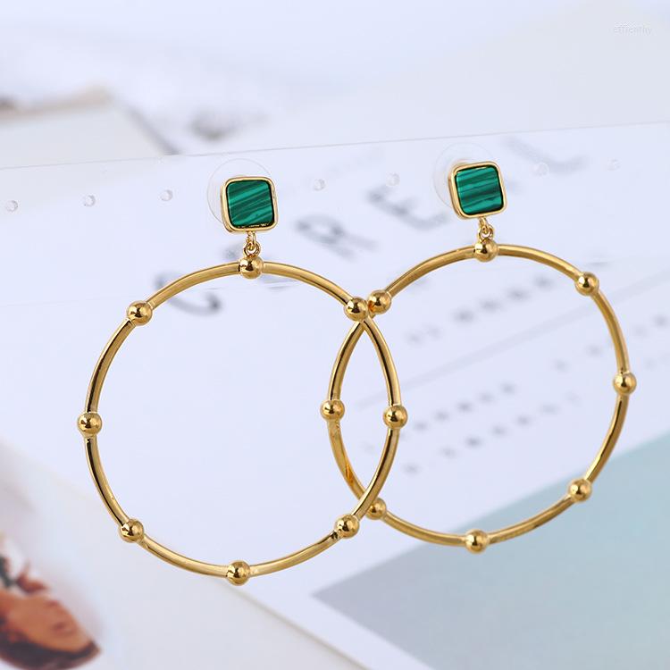 

Hoop Earrings European And American Wild Retro Bamboo Jewelry For Women