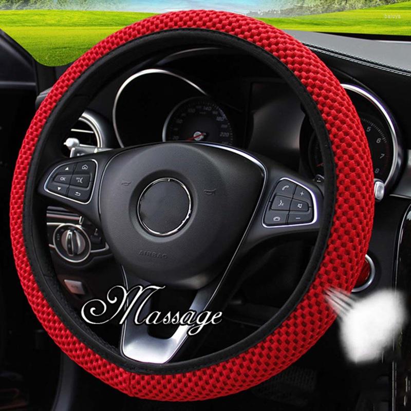 

Steering Wheel Covers Car Cover Skidproof Durable Soft Texture Suite Needles And Thread Breathability Auto Accessories