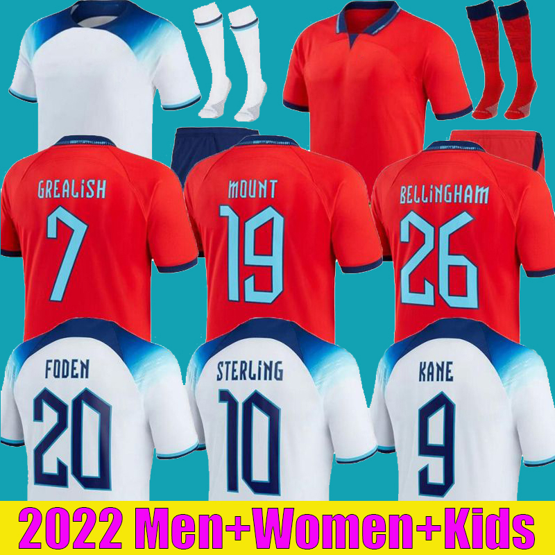 

2022 KANE GREALISH SANCHO Soccer Jerseys ENGLAnDs STERLING RASHFORD FODEN CHILWELL SAKA Football shirts 22 23 Men Kids Kits Uniform Women, Pre-match t