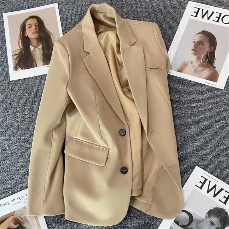 

Women' Suits 2022 Korean Slim Single Breasted Suit Fall Long Sleeve Black Office Ladies Jacket Fashion Designed Female Coat Blazers Women, Pink