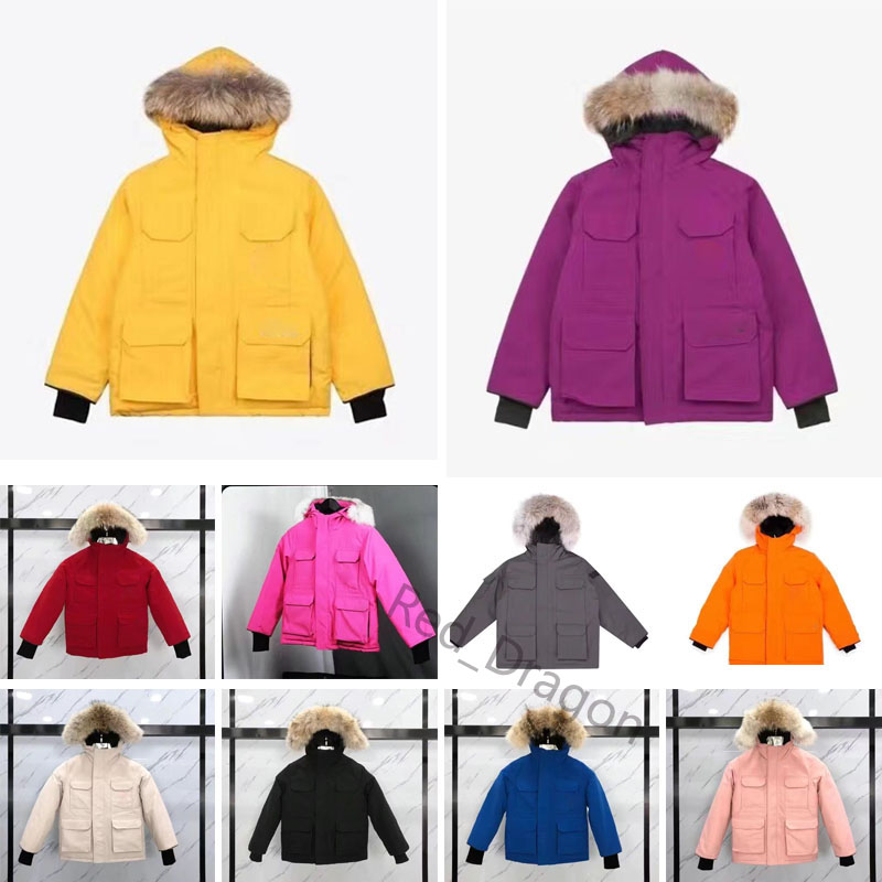 

Kids Down jacket Designer Coat Puffer Parkas Luxury Womens Mens Winter Classic Casual Letter Coats Outdoor Fashion Windproof Warm Solid jackets, Color 9
