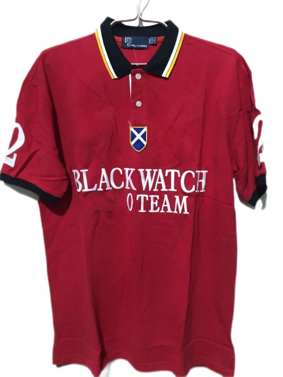 

Wholesale 2226 Summer New Polos Shirts European and American Men's Short Sleeves Casual Colorblock Cotton Large Size Embroidered Fashion T-Shirts S-2XL, Asian size