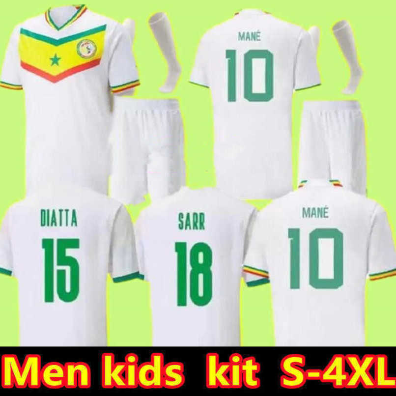 

2022 Maillot Senegals soccer jerseys world cup shirt Senegalese MANE KOULIBALY KOUYATE football shirts Aldult kids kit B.SARR KEITA BALDE HYXR 75G4, Purple